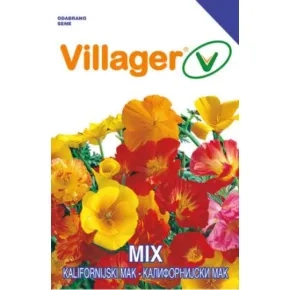 Cveće KALIFORNIJSKI MAK-MIX Villager