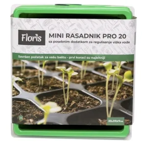 Mini rasadnik PRO 20- sa odvodom vode 22x24x9cm