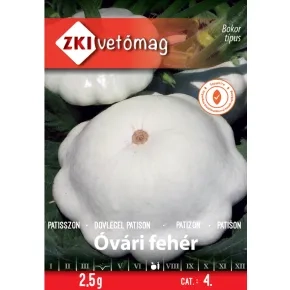 Tikvica Ovari feher 3 g