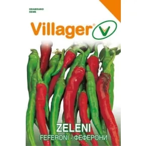 Paprika Feferoni Zeleni Villager