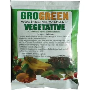 GroGreen VEGETATIVE - NPK 25:10:15